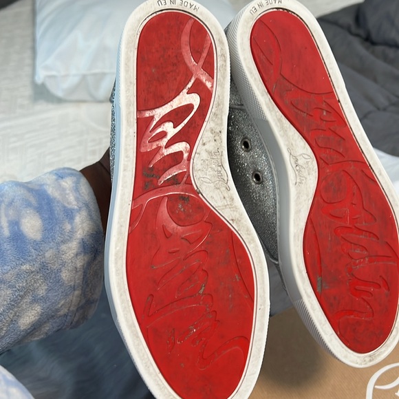Authentic Christian Louboutin Woman Sneakers 6.5 - Picture 5 of 8